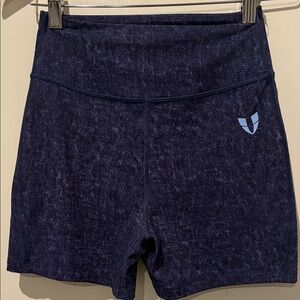 Women's Navy Blue scrunch butt shorts by Firm Abs